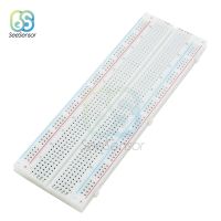 แผงวงจรทดลอง830จุดบัดกรี Pcb แผ่นตัดขนมปัง Mb-102 Mb102ทดสอบพัฒนา Diy