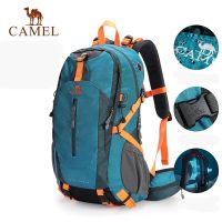 Camel กระเป๋าเป้สะพายหลัง กันน้ํา 40 ลิตร สําหรับเดินป่า ตั้งแคมป์ เดินทาง กลางแจ้ง 5211033❁♈❖