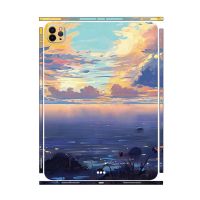 3M Film For iPad Pro 2021 2020 2018 12.9 11 Back Film Covers Landscape Map Decal Skin Protector Sticker for iPad Air 4 Wrap Skin