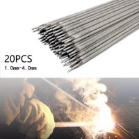 20pcs 304 สแตนเลสสตีลไฟฟ้าเชื่อม Electrode A102 บัดกรีสายไฟ 1.0 มม.-4.0 มม.เชื่อมเครื่องมือ Electrode ultra Fine Electrode-gcbfxbfgfznfxnn