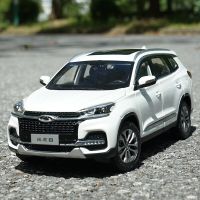 โมเดล1:18อัลลอยด์หล่อจากโลหะ2020 Chery Tiggo 8รถจำลองเอสยูบีรถของเล่นโลหะหล่อขึ้นรูปสำหรับเก็บของขวัญของที่ระลึกของสะสม