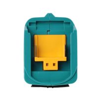 【Direct-sales】 E-Dokan อะแดปเตอร์ชาร์จ USB สำหรับ Makita ADP05 BL1815 BL1830 BL1840 BL1850 1415 14.8-18V