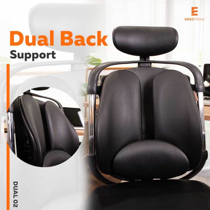 ergotrend-เก้าอี้เพื่อสุขภาพ-เก้าอี้ทำงาน-เก้าอี้สำนักงาน-เออร์โกเทรน-รุ่น-dual-02-bpp-สีดำ