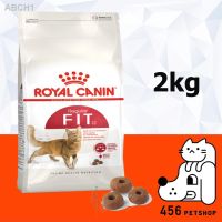 ห้ามพลาด [ลด50%] แถมส่งฟรี ✽☞พร้อมส่ง [Ex.02/23] Royal Canin 2kg. Fit โรยัล คานิน ฟิต อาหารแมวโต สูตรฟิต