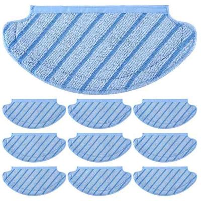 15Pcs Microfiber Mopping Pads Washable Mopping Cloth Replacement for Ecovacs Deebot Ozmo 920 950 T8MAX N8Pro AIVI Vacuum Cleaner