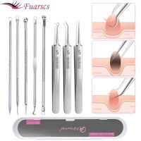 Blackhead Acne Needle Cell Pimples Blackhead Clip Tweezers Black head Comedone Acne Blemish Extractor Beauty Face Skin Care Tool Face Skin Care Tools