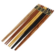 5 Pairs Japanese-style Handmade Reusable Natural Wooden Chopsticks kitchen Tableware thumbnail