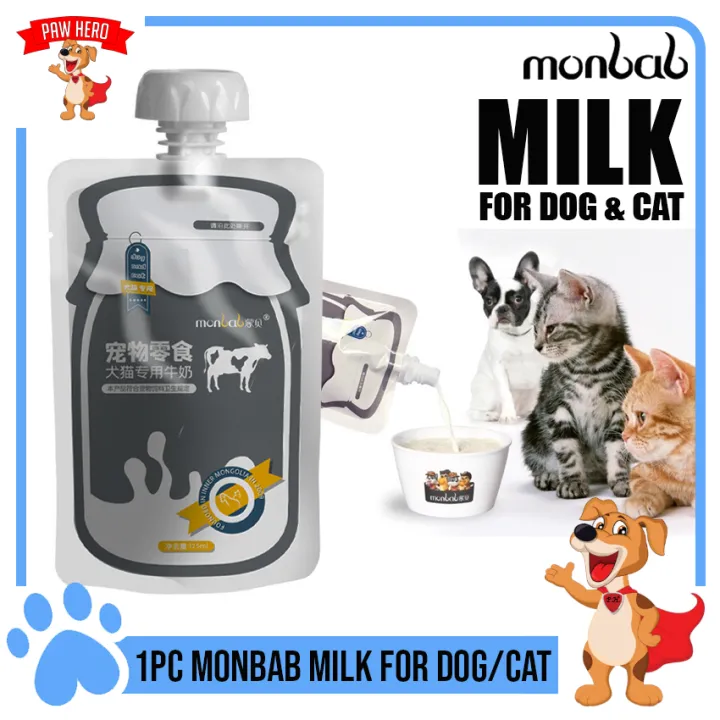 PAW HERO Monbab Milk Dog & Cat Milk Replacer 125ml (1pc/1Pack) Lazada PH