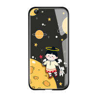 UCUC เคสโทรศัพท์เคสสำหรับ Vivo Y69 1714 HardCase สำหรับเด็กผู้หญิงการ์ตูนแมวหมีเปลือย NASA Glossy กระจกเทมเปอร์กลับนุ่มขอบเคสใส่โทรศัพท์