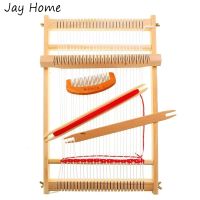 Weaving Loom Kit Wooden Warp Loom Frame 15.711.81.4 inches Hand Knitting Loom Tapestry Hand-Knitted Machine DIY Woven Set Knitting  Crochet