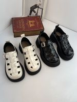 Rare to remove expensive source single [Taiku spicy] soft sole retro Roman sandals pig cage shoes Lolita loafers 【QYUE】