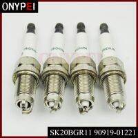 หัวเทียนอิริเดียม90919-01221 Sk20bgr11 4ชิ้นสำหรับ Toyota Avensis Rav4 Vista Noah 9091901221