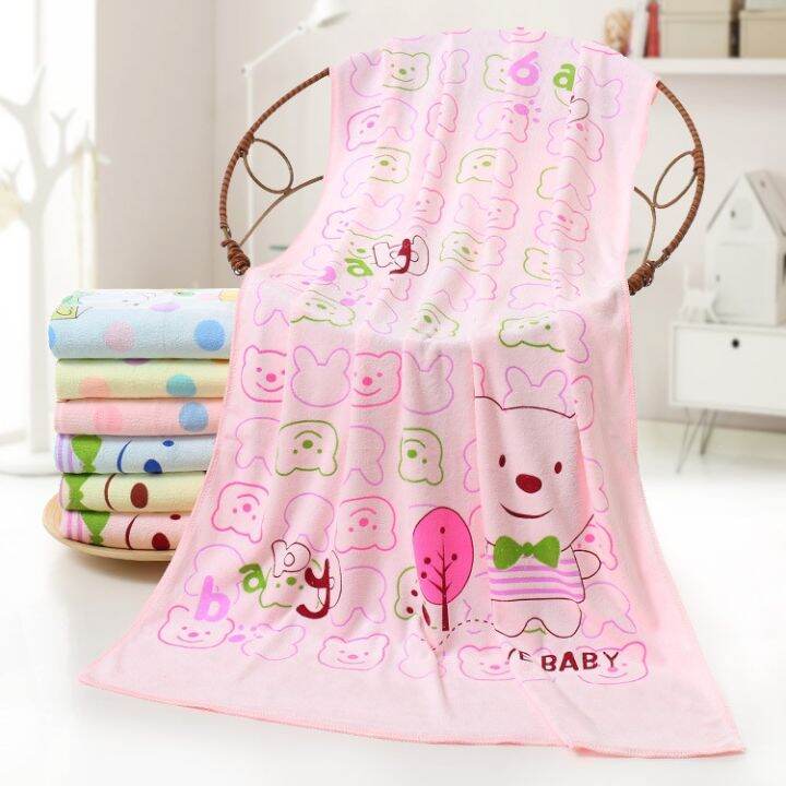 cod-ultra-fine-fiber-large-bath-towel-for-super-soft-and-strong-water-absorption-cartoon-printing-childrens-does-shed-hair-wholesale-manufacturers