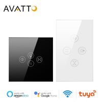 AVATTO Tuya Smart Life WiFi Roller Shutter Curtain Light Switch for Electric Motorized Blinds  Work for Alexa Google home Alice Wall Stickers Decals