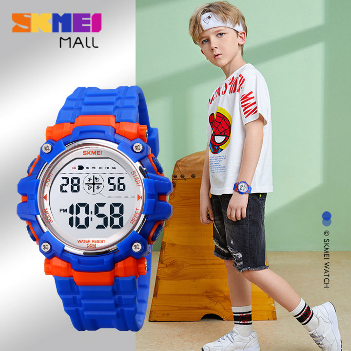 Skmei watch hourly discount chime