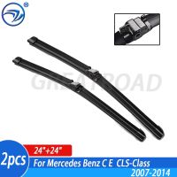 Wiper 4A &amp; 4A Front Wiper Blades For Mercedes Benz W204 W212 W218 Windshield Windscreen Front Window 24"+24"