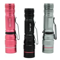 Q5 Mini LED Flashlight High Power Tactical Flashlights Torch 3 Modes Zoomable LED Torch Portable Emergency Lighting AA Battery