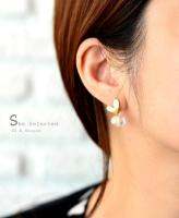 Love Earrings รูปหัวใจ ต่างหู C-51_off