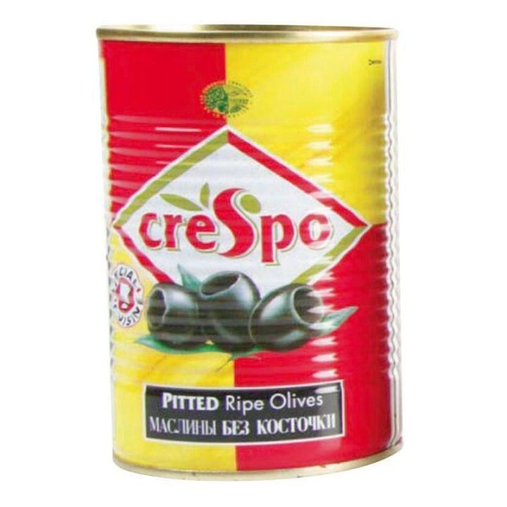 คริสโป มะกอกดำไม่มีเมล็ด 387 กรัม crespo 397 g