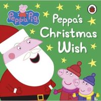 Peppa Pig: Peppas Christmas pink Pig little sister English original picture book