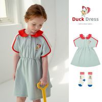 Girls Dress 2023 Summer New Cartoon Print Childrens Dress Cotton Cute Korean Version Of The Princess Dress Childrens Clothing  by Hs2023