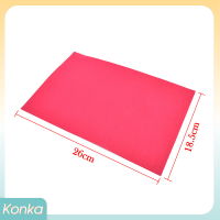 ✨ Konka แผ่นโฟม EVA 10ชิ้น แพ็ค260x185x2mm ทำมือกระดาษงานฝีมือสำหรับเด็กสนุก