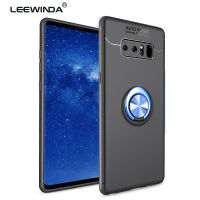 LEEWINDA สำหรับ Samsung Galaxy Note 8เคสโทรศัพท์,Magnetic เกราะขอบซิลิโคนและโลหะด้านหลังแหวนปลอก