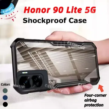 For Honor 90 Lite Clear Case Honor 90 Lite Cover Coque Fundas Hard  Translucent Shockproof Phone