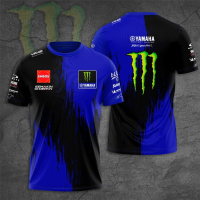 Monster Energy Yamaha 3D Print Magic Grab Summer T-Shirt Short Sleeve For Men Sports T-Shirt Kids{trading up}