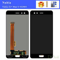 หน้าจอ Lcd แท้5.2 "สำหรับ ZTE Nubia Z17 Mini S NX589J แผงหน้าจอสัมผัส LCD หน้าจอดิจิไทเซอร์สำหรับจอแสดงผล Z17MiniS NX589H