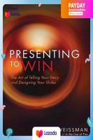 หนังสืออังกฤษใหม่ Presenting to Win, Updated and Expanded Edition (3RD) [Paperback]