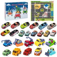 Christmas Advent Calendar Car for Kids Car Toys Advent Calendar Countdown with Birthday Gifts Birthday Gifts and Party Favors for Kids 2-9 Years Old efficient