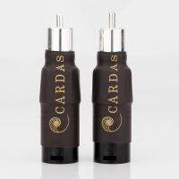 [Hot K] 1คู่ Cardas XLR ตัวผู้/ตัวเมียไป RCA ตัวผู้อะแดปเตอร์เต้าเสียบขั้วต่อเสียง HIFI