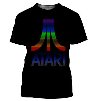 Atari Men women New Fashion Cool 3D Printed T-shirts Harajuku Style T Shirt Streetwear Summer Tops Tee