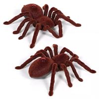 Morris8 Infrared RC Toy Remote Control Realistic Mock Fake Spider Prank Tricky Jock Halloween Gift