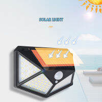 โคมไฟภายนอกอาคาร ไฟโซล่าเซลรั้ว 3 โหมด Solar motion sensor light ไฟติดผนังโซล่าเซลล์พลังงานแสงอาทิตย์ สุดคุ้ม ไฟนอกอาคาร ไฟกึ่งภายนอก J252