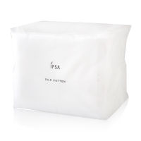 IPSA Silk Cotton 120 Sheets สำลีเช็ดหน้าเนื้อฝ้ายบริสุทธิ์