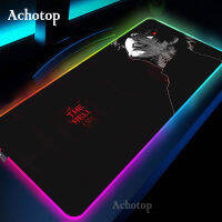 Tokyo Ghoul Mouse Pad RGB Colorful Pad To Mouse Notbook Computer Mousepad Cool LED Gaming Padmouse Gamer Keyboard Mouse Desk Mat