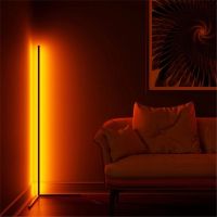 Modern LED Floor Lamp RGB Color Changing Lighting Atmosphere Lighting Club Home Indoor Decor Standing Lamp