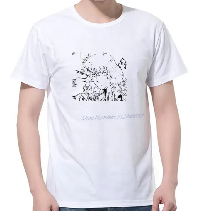 The Rose Of Versailles t shirt for men Oversized t-shirt Fashion Tee Tops  Short Sleeve Anime Manga Lady Oscar graphic t shirts | Lazada PH