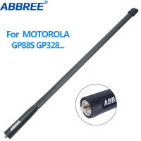 Abbree ยุทธวิธีเสาอากาศ MX VHF UHF สำหรับ Motorola GP380 PR400 CP200 HT750 HT1250 EX600XLS GP340เครื่องส่งรับวิทยุวิทยุแบบพกพา