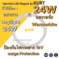 หลอดไฟเพดาน หลอด LED 24W CIRCLE MAGNET MODULE แม่เหล็ก # " LAMPO "