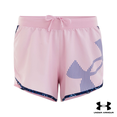 Under Armour UA Womens Fly-By 2.0 Logo Graphic Shorts อันเดอร์ อาร์มเมอร์ กางเกงวิ่ง สำหรับผู้หญิง