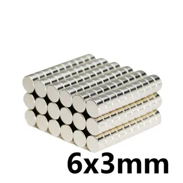 10/50/100/200 Pcs 6x3 Neodymium Magnet 6mm x 3mm N35 NdFeB Round Super  Powerful Strong Permanent Magnetic imanes Disc 6x3