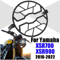 เหมาะสำหรับยามาฮ่า XSR900 XSR700ตาข่ายนิรภัยไฟหน้าฝาครอบป้องกันไฟหน้าแต่ง2016-2022