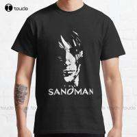 Vintage Photograp Sand Man Neil GaimanS Sandman Graphic For Fan Classic T-Shirt Halloween Tshirt For Men Custom Gift Xs-New 4XL 5XL 6XL