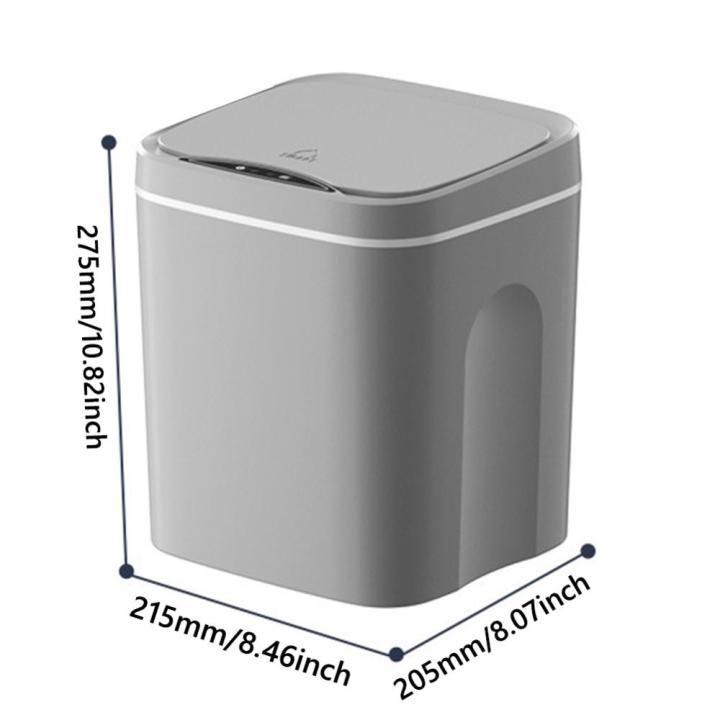 ถังขยะอัจฉริยะแบบไม่สัมผัสขนาด12-16-14l-มีตะกริดระงับกลิ่นกายไฟ-led-ในตัวสำหรับห้องครัวห้องน้ำห้องน้ำ