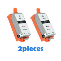 【Online】 zpeisa 2ชิ้นสีตลับหมึกที่เข้ากันได้สำหรับ PGI35 CLI36 CLI-36พอดีสำหรับ Pixma IP100B IP100 IP100มินิ260 320เครื่องพิมพ์