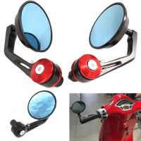 Motorcycle Mirror Aluminum Handle Bar End Rearview Side Mirrors Accessories For Vespa GT GTS GTV 60 125 200 250 300 300Ie