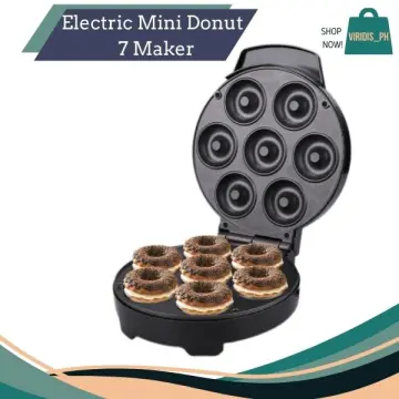 XCC 7 Holes express mini electric donut maker machine for Kid